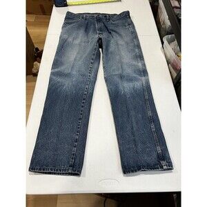 Rustler Mens Blue Denim Jeans Size 36x32